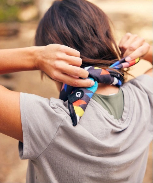 go slow caravan（ゴースローキャラバン）の「NOMADIX/ノマディックス　BANDANA TOWEL（タオル・レディース・その他1/カモフラージュ/ブラック/その他/グリーン・FREE）」の13枚目の写真