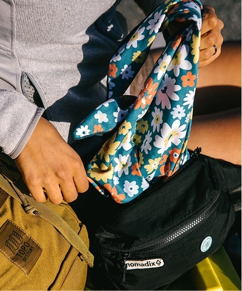 go slow caravan（ゴースローキャラバン）の「NOMADIX/ノマディックス　BANDANA TOWEL（タオル・レディース・その他1/カモフラージュ/ブラック/その他/グリーン・FREE）」の22枚目の写真