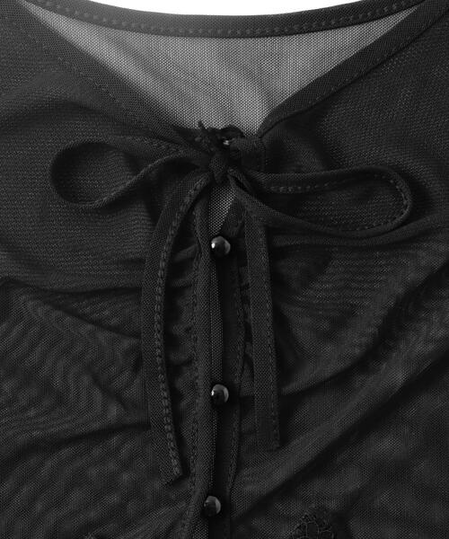 dispark（ディスパーク）の「DISPARK/ウエストレースキャミセットボレロ（カーディガン/ボレロ・レディース・ブラック/ベージュ・FREE）」の14枚目の写真