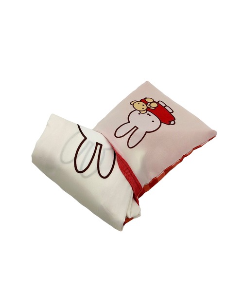 Miffy（ ミッフィー）の「miffy/ミッフィー　エコバック ギンガムシリーズ（エコバッグ/サブバッグ・レディース・グレー/レッド・ONE SIZE）」の12枚目の写真