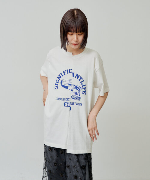 セール】【UNISEX】リメイクプリントTシャツ（Tシャツ