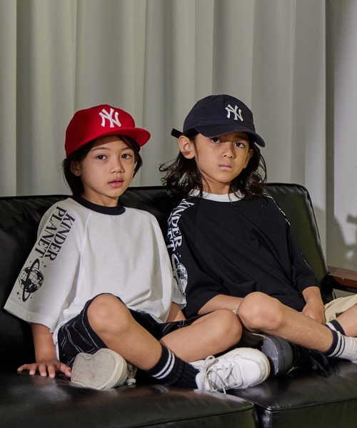 PAIRMANON STREET(ペアマノンストリート)の「【PAIRMANON STREET】半袖 袖プリント ラグラン ビッグ Tシャツ(Tシャツ/カットソー・キッズ・ブラック系その他/ホワイト系その他/ホワイト系その他2/ホワイト系その他3/ブラック系その他2/オレンジ系その他・90/100/110/120/130/140/150/160)」の21枚目の写真