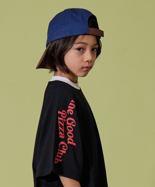 PAIRMANON STREET(ペアマノンストリート)の「【PAIRMANON STREET】半袖 袖プリント ラグラン ビッグ Tシャツ(Tシャツ/カットソー・キッズ・ブラック系その他/ホワイト系その他/ホワイト系その他2/ホワイト系その他3/ブラック系その他2/オレンジ系その他・90/100/110/120/130/140/150/160)」の15枚目の写真