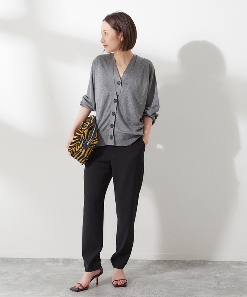journal standard L'essage(ジャーナルスタンダードレサージュ)の「《追加2》ダブルクロスジョガーパンツ(その他パンツ・レディース・ブラック・FREE)」の12枚目の写真