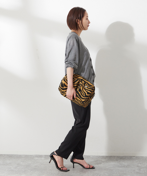 journal standard L'essage(ジャーナルスタンダードレサージュ)の「《追加2》ダブルクロスジョガーパンツ(その他パンツ・レディース・ブラック・FREE)」の13枚目の写真