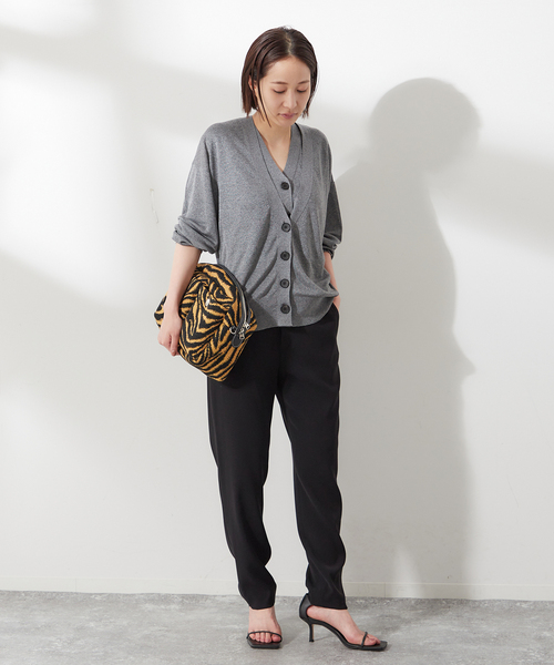 journal standard L'essage(ジャーナルスタンダードレサージュ)の「《追加2》ダブルクロスジョガーパンツ(その他パンツ・レディース・ブラック・FREE)」の14枚目の写真