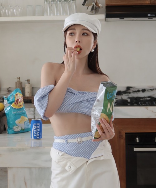 EIMY ISTOIRE（エイミーイストワール）の「ギンガムチェックオフ