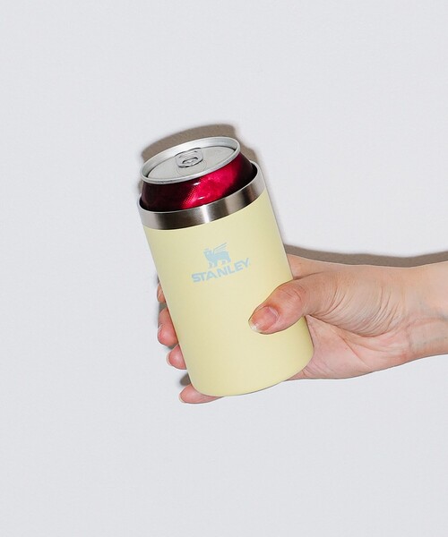 STANLEY（スタンレー）の「STANLEY / エブリデイ　缶クーラーカップ 0.29L（アウトドアグッズ・メンズ・オリーブ/ホワイト/イエロー/ブラック・ONE SIZE）」の4枚目の写真