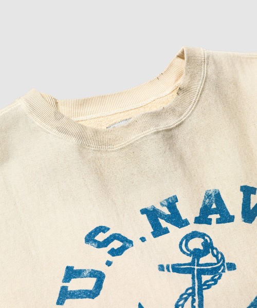 BOW WOW（バウワウ）の「USN SEEBEES SWEATSHIRTS AGING（スウェット