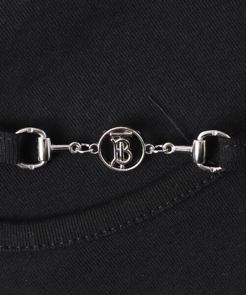 dispark（ディスパーク）の「DISPARK/ストラップ付きデザイントップス（Tシャツ/カットソー・レディース・ホワイト/ブラック・FREE）」の9枚目の写真