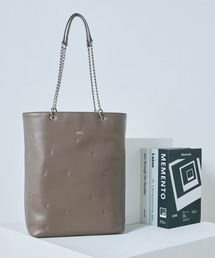 GYDA（ジェイダ）の「GYDA(ジェイダ)タテ型トートバッグ A4対応 GY-B236 スタッズ（トートバッグ・レディース）」