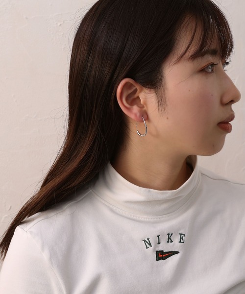colleca la（コレカラ）の「[silver925]ドロップフックピアス〈金属アレルギー対応〉（ピアス（両耳用）・レディース・ゴールド/シルバー・FREE）」の3枚目の写真