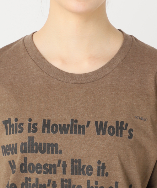 FRAMeWORK(フレームワーク)の「≪追加≫BLUESCENTRIC HOWLINWOLF NEW ALBUM TEE2(Tシャツ/カットソー・レディース・ブラウン/ホワイト/ブルー・FREE)」の22枚目の写真
