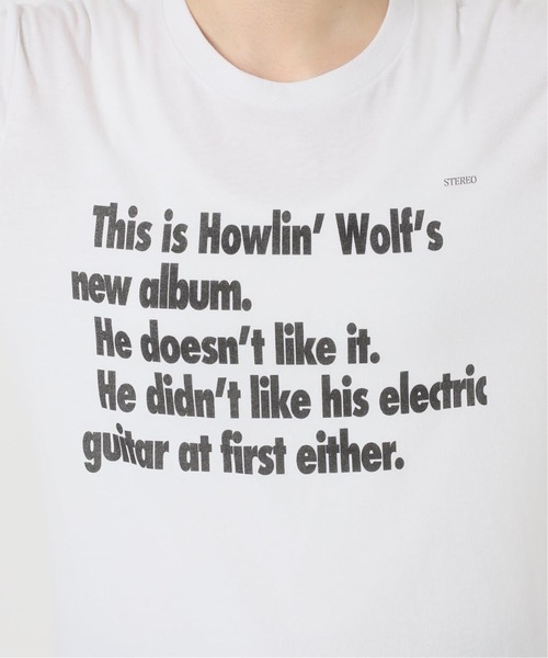 セール】≪追加≫BLUESCENTRIC HOWLINWOLF NEW ALBUM TEE2（T