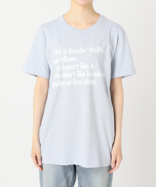 FRAMeWORK(フレームワーク)の「≪追加≫BLUESCENTRIC HOWLINWOLF NEW ALBUM TEE2(Tシャツ/カットソー・レディース・ブラウン/ホワイト/ブルー・FREE)」の8枚目の写真