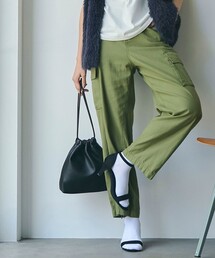 coen | フェイクレザー巾着ショルダーバッグ(ショルダーバッグ)