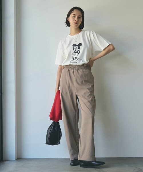 coen（コーエン）の「レザーライク巾着ショルダーバッグ（ショルダーバッグ・レディース・ライトブルー/ブラウン/ライトピンク/ブラック/ゴールド/シルバー・FREE）」の12枚目の写真