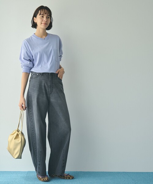 coen（コーエン）の「レザーライク巾着ショルダーバッグ（ショルダーバッグ・レディース・ライトブルー/ブラウン/ライトピンク/ブラック/ゴールド/シルバー・FREE）」の16枚目の写真