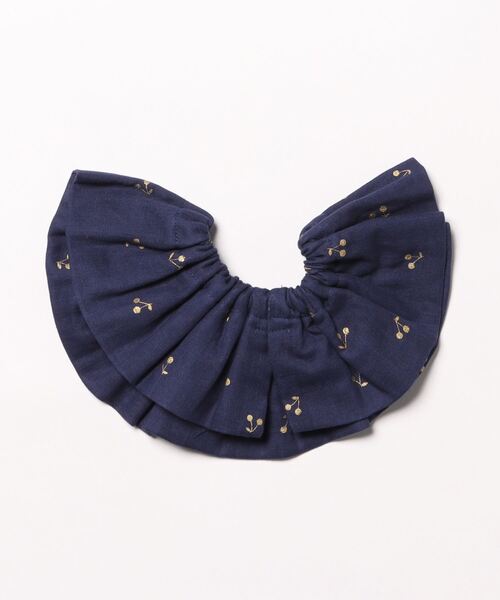 omusubii】さくらんぼのフリルスタイ/ベビースタイ / ビブ/よだれかけ