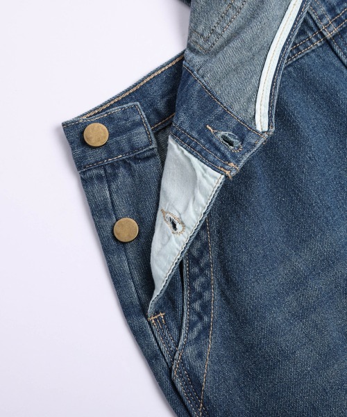 AMELY（エミリー）の「デニムオーバーオール（サロペット/オーバーオール・レディース・ブラック/ブルー・L/M）」の17枚目の写真