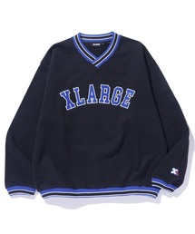 XLARGE | RIB LINE V NECK SWEATSHIRT(スウェット)