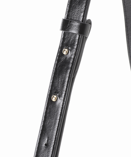 JOURNAL STANDARD（ジャーナルスタンダード）の「【STAND OIL/スタンドオイル】BUTTER BAG 20N-006B-BK（ショルダーバッグ・レディース・ブラウン/ブラック・FREE）」の10枚目の写真