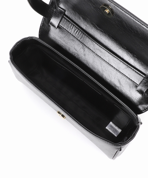 JOURNAL STANDARD（ジャーナルスタンダード）の「【STAND OIL/スタンドオイル】BUTTER BAG 20N-006B-BK（ショルダーバッグ・レディース・ブラウン/ブラック・FREE）」の13枚目の写真