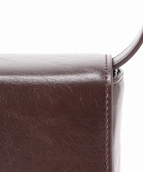 JOURNAL STANDARD（ジャーナルスタンダード）の「【STAND OIL/スタンドオイル】BUTTER BAG 20N-006B-BK（ショルダーバッグ・レディース・ブラウン/ブラック・FREE）」の3枚目の写真