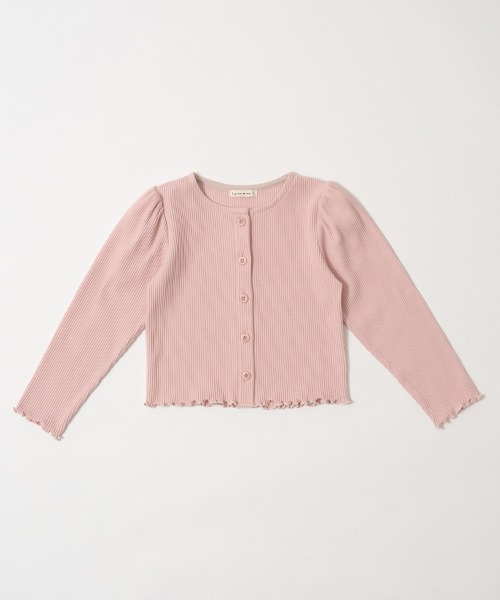 Lycee mine（リセマイン）の「アソートテレコカーディガン（Tシャツ/カットソー・キッズ・ミント/トップグレー/ブラック/アイボリー/グレー/ピンク・110cm/140cm/150cm/100cm/120cm/130cm）」の16枚目の写真