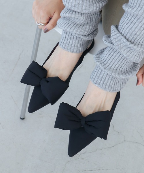 EVOL(イーボル)の「【EVOL】取り外し可リボン2cmヒールバックバンドパンプス IX5466(パンプス・レディース・ブラウン/ブラック/シルバー・22.5cm/22.0cm/23.5cm/23.0cm/25.0cm/24.5cm/24.0cm)」の21枚目の写真