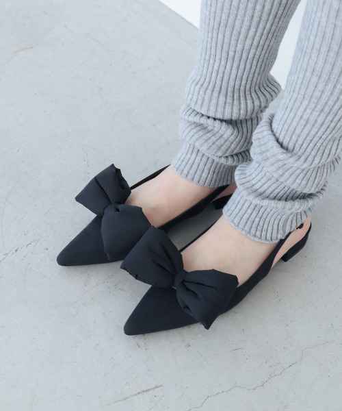 EVOL(イーボル)の「【EVOL】取り外し可リボン2cmヒールバックバンドパンプス IX5466(パンプス・レディース・ブラウン/ブラック/シルバー・22.5cm/22.0cm/23.5cm/23.0cm/25.0cm/24.5cm/24.0cm)」の19枚目の写真