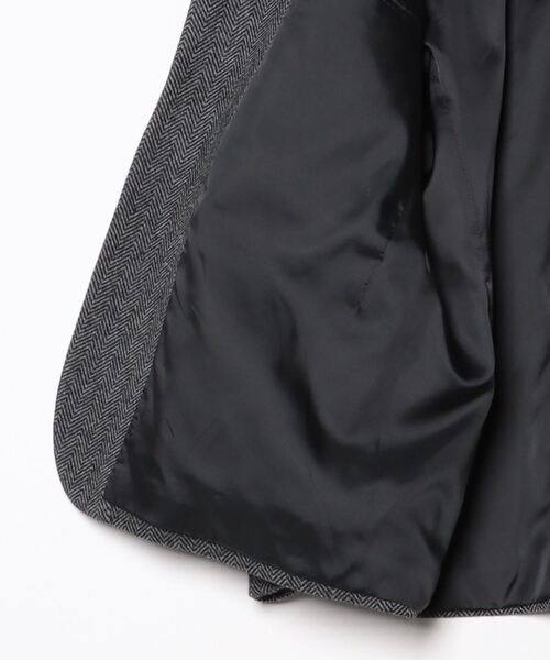 SOFTHYPHEN（ソフトハイフン）の「HERRINGBONE TWEED SQUARE SHOULDER