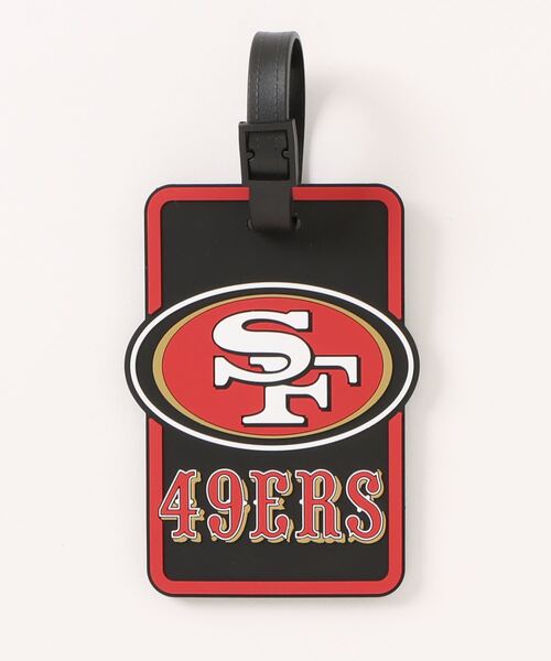 NFL(ナショナルフットボールリーグ )の「NFLラバーラゲッジタグ(キーホルダー・レディース・ブラック系その他/ブラック/パープル/ブラック×グレー・FREE)」の1枚目の写真