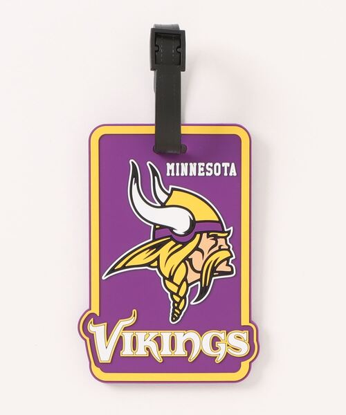 NFL(ナショナルフットボールリーグ )の「NFLラバーラゲッジタグ(キーホルダー・レディース・ブラック系その他/ブラック/パープル/ブラック×グレー・FREE)」の4枚目の写真