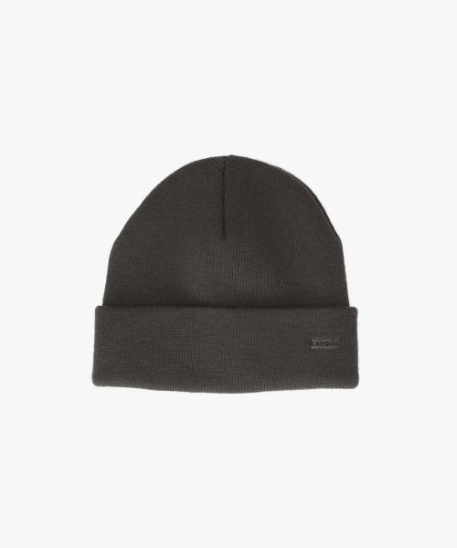 KANGOL（カンゴール）の「KANGOL SMU ACRYLIC CUFF BEANIE / カンゴール（ニットキャップ/ビーニー・レディース・ライトグレー/ピンク/ブラック/グレー・ONE SIZE）」の3枚目の写真