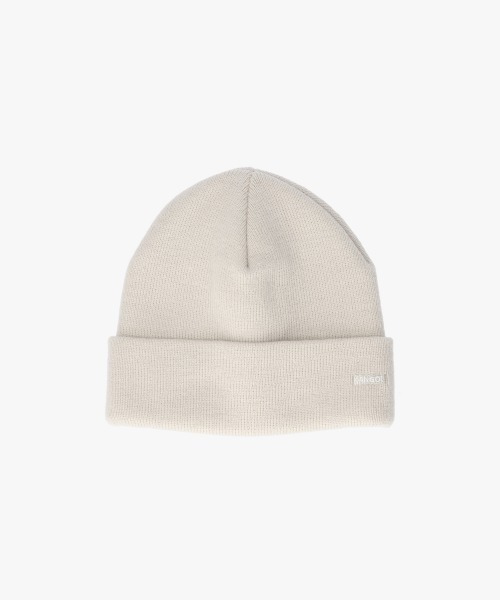KANGOL（カンゴール）の「KANGOL SMU ACRYLIC CUFF BEANIE / カンゴール（ニットキャップ/ビーニー・レディース・ライトグレー/ピンク/ブラック/グレー・ONE SIZE）」の2枚目の写真