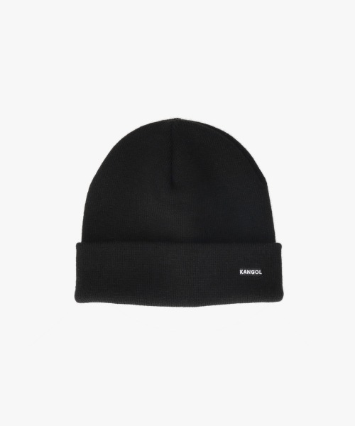KANGOL（カンゴール）の「KANGOL SMU ACRYLIC CUFF BEANIE / カンゴール（ニットキャップ/ビーニー・レディース・ライトグレー/ピンク/ブラック/グレー・ONE SIZE）」の10枚目の写真