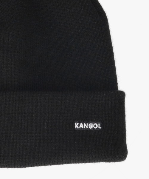 KANGOL（カンゴール）の「KANGOL SMU ACRYLIC CUFF BEANIE / カンゴール（ニットキャップ/ビーニー・レディース・ライトグレー/ピンク/ブラック/グレー・ONE SIZE）」の13枚目の写真