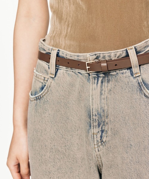 JNBY（ジェーエヌビーワイ）の「Classic Versatility Belt / ベルト（ベルト・レディース・ブラック/ブラウン・ONE SIZE）」の12枚目の写真