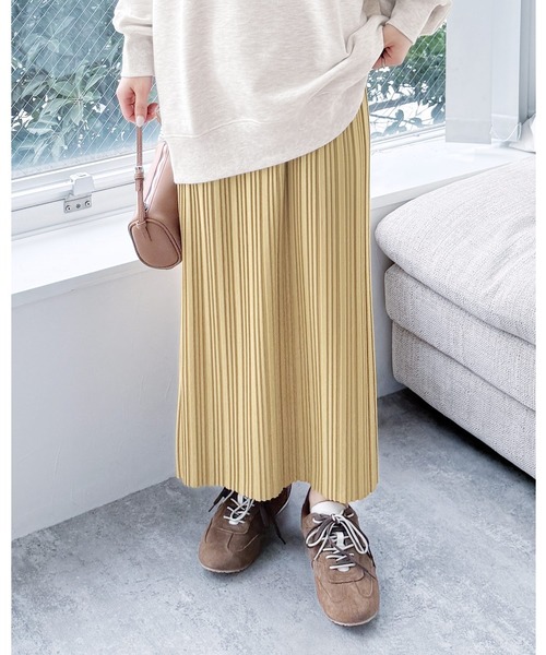 reca（レカ）の「迷わず着れる！大人のロングプリーツスカート