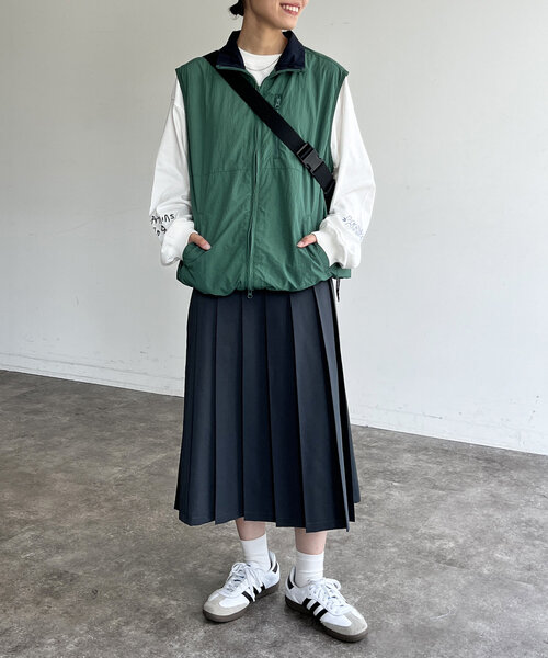 A.P.C プリーツ ミディスカート PAGEBOY スカート プリーツミディスカート : ZOZOTOWN Yahoo!店