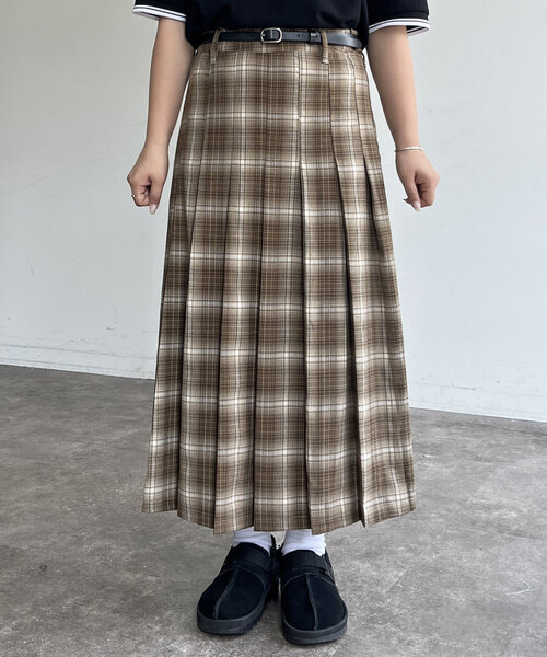 CPCM（シーピーシーエム）の「プリーツミディスカート（スカート・レディース・ブラック/グレー/ネイビー/ベージュ・FREE）」の13枚目の写真