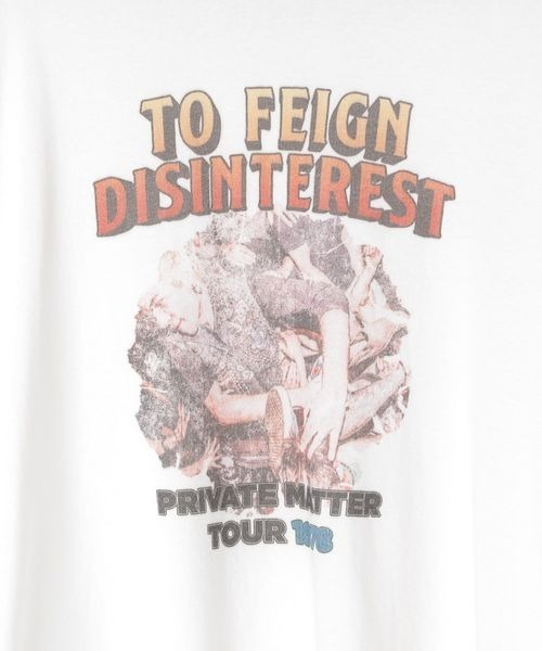 PBLIM(ページボーイリム)の「PBLIM/ロックバンドロンT(Tシャツ/カットソー・レディース・チャコールグレー/オフホワイト/ブラウン・LARGE/MEDIUM)」の10枚目の写真