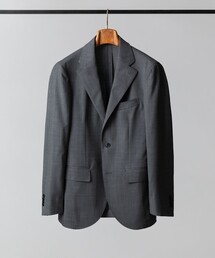 〈洗濯機可能〉ウォッシャブル バーズアイ ジャケット(セットアップ対応)
