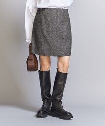 BEAUTY&YOUTH UNITED ARROWS（ビューティーアンドユースユナイテッドアローズ）の「ツイード ミニスカート（スカート・レディース）」