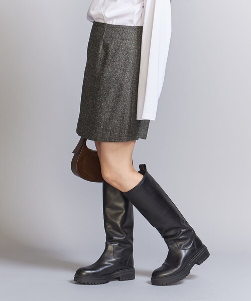 BEAUTY&YOUTH UNITED ARROWS（ビューティーアンドユースユナイテッドアローズ）の「ツイード ミニスカート（スカート・レディース・ナチュラル/ブラック・S/M）」の12枚目の写真