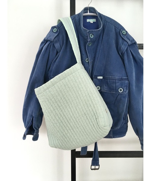 Didot.showroom（ディドット ショールーム）の「【DIDOT.】ワンショルダーヌビバッグ（トートバッグ・レディース・チャコールグレー/アイボリー/ネイビー/ミント/ベビーピンク・FREE）」の19枚目の写真