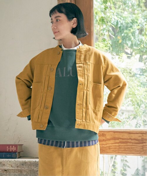 LBC（エルビーシー）の「ステッチ刺繍ロゴ裏毛プルオーバー（スウェット・レディース・ベージュ/グリーン/ワインレッド/その他6・M/L）」の6枚目の写真