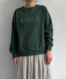 LBC | ステッチ刺繍ロゴ裏毛プルオーバー(スウェット)