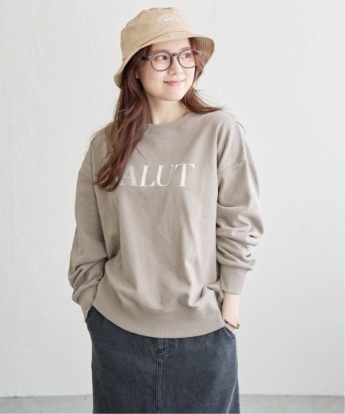 LBC（エルビーシー）の「ステッチ刺繍ロゴ裏毛プルオーバー（スウェット・レディース・ベージュ/グリーン/ワインレッド/その他6・M/L）」の15枚目の写真